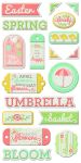We R Memory Keepers - Simply Spring - Layered Chipboard